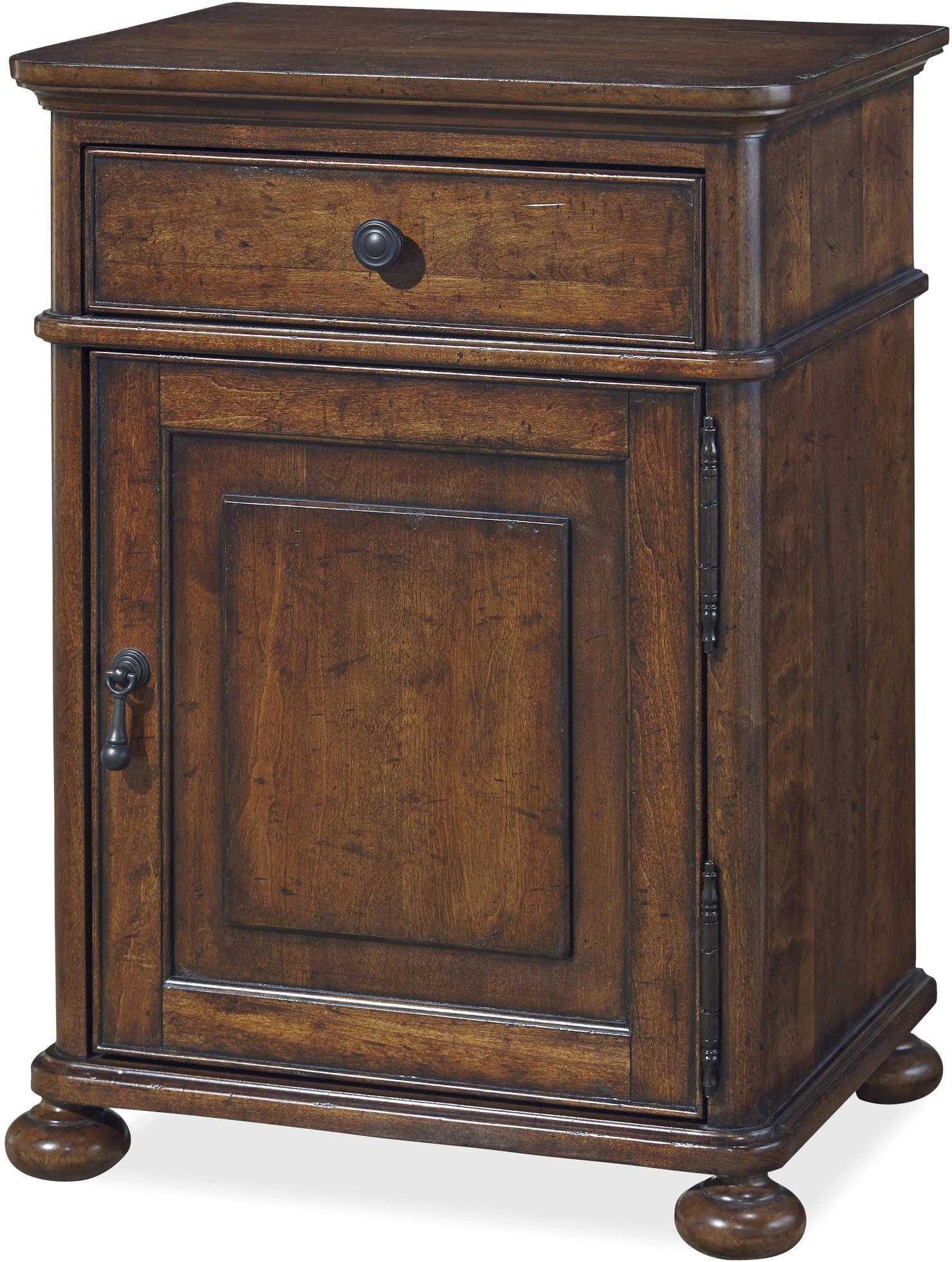 Paula Deen by Universal Dogwood 596365 Door Nightstand with Adjustable